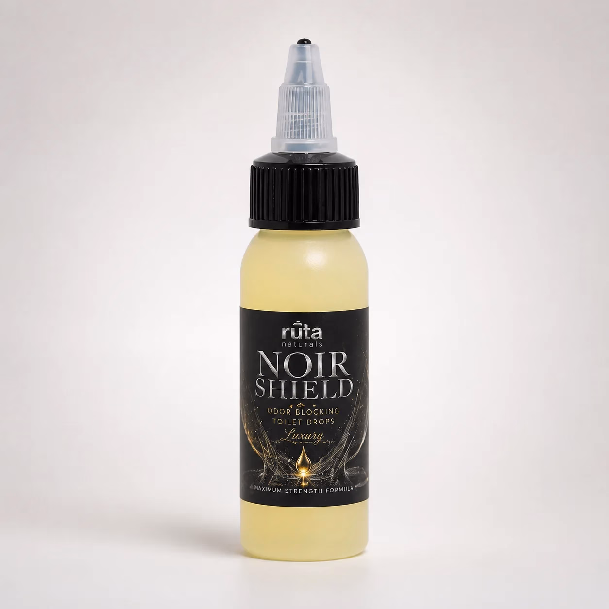 Noir Shield — Luxury Toilet Drops 1 Ruta Naturals Noir Shield luxury toilet drops, 30 ml bottle