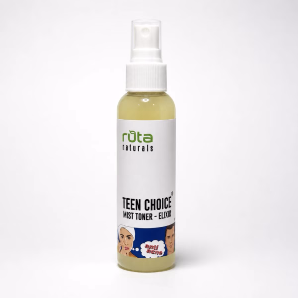 Ruta Naturals Teen Choice Mist Toner – Elixir spray bottle
